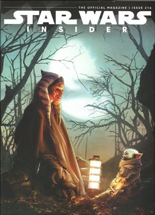 Star Wars Insider issue 216-F Comic Mint Ahsoka and Grogu Cover