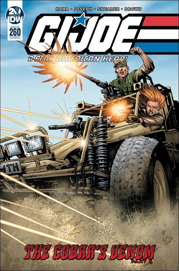 G.I. Joe: A Real American Hero issue 260 Ron Joseph Cover