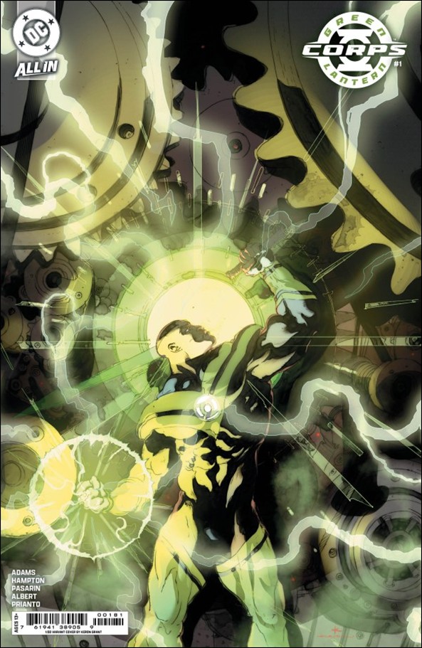 Green Lantern Corps (2025) issue 1-H Keron Grant 1:50 Cardstock Cover