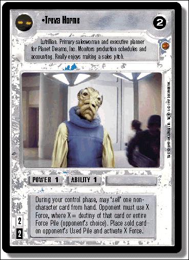 Star Wars: Cloud City Limited (Base Set) card 97 Treva Horme