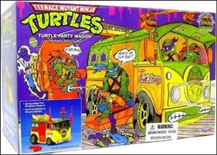 Teenage Mutant Ninja Turtles (1988) Vehicles and Playsets figure 5-B Turtle Party Wagon (25th Anniversary Re-Release)