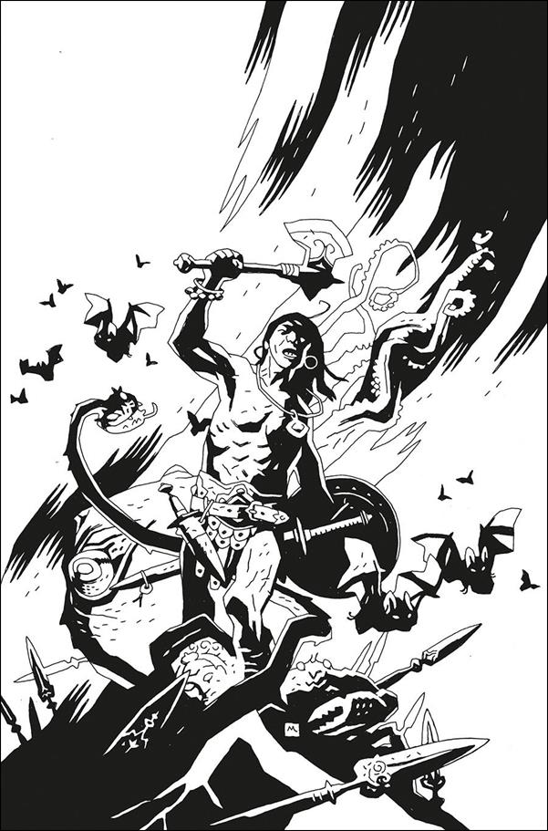 Conan the Barbarian (2023) issue 1-L Mike Mignola 1:50 B&W Virgin Cover