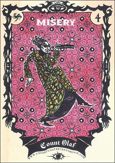 Lemony Snicket's A Series of Unfortunate Events (Promo) card 4 Misery - Count Olaf
