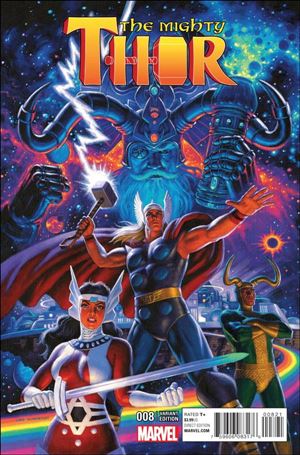 Mighty Thor (2016) issue 8-B Greg Hildebrandt 1:15 Classic Cover