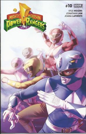 Mighty Morphin Power Rangers issue 10 Jamal Campbell Cover