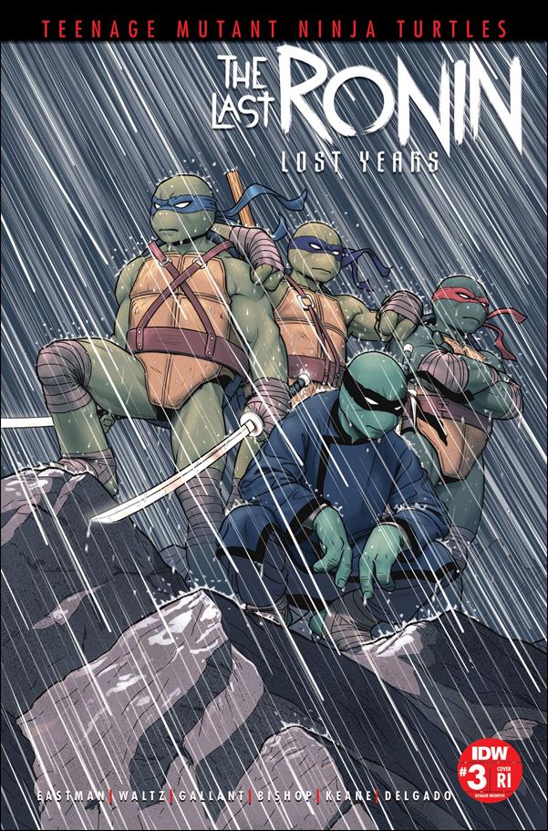 Teenage Mutant Ninja Turtles: The Last Ronin–The Lost Years issue 3-D Jamie McKelvie 1:25 variant