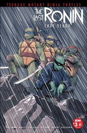 Teenage Mutant Ninja Turtles: The Last Ronin–The Lost Years issue 3-D Jamie McKelvie 1:25 variant