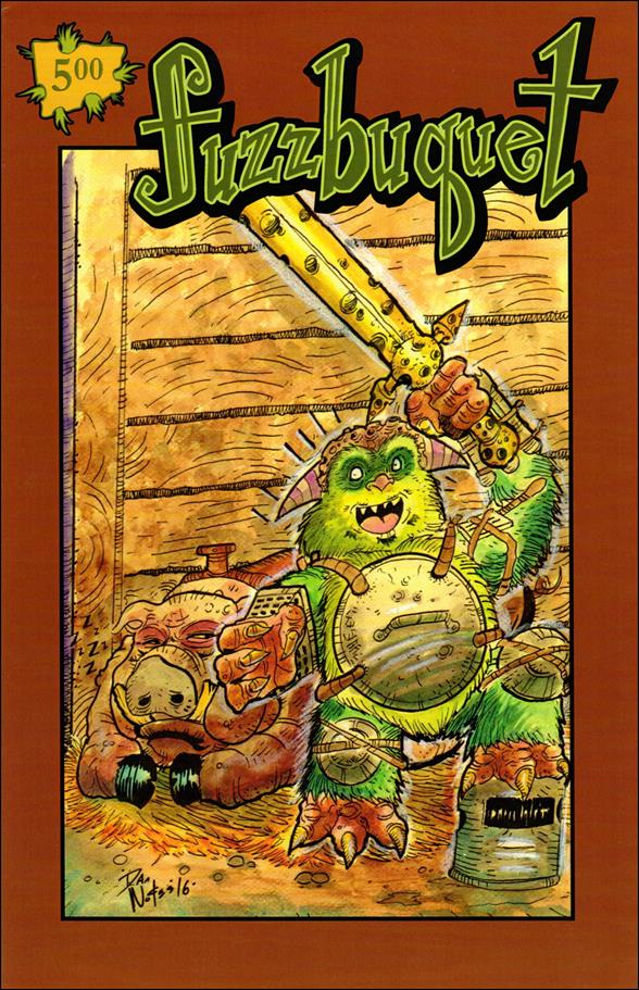 Fuzzbuquet issue 1-B Dan Nokes Cover