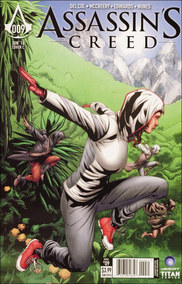 Assassin's Creed issue 9-C Neil Edwards Cover