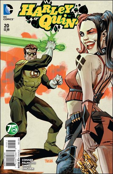 Harley Quinn (2014) issue 20-B Dan Panosian Green Lantern 75th Anniversary Cover