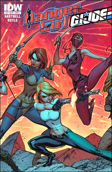 Danger Girl/G.I. Joe issue 3 Color Connecting Cover