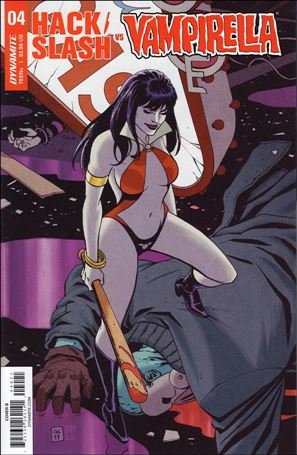 Hack/Slash vs Vampirella issue 4-B Goran Sudzuka Cover