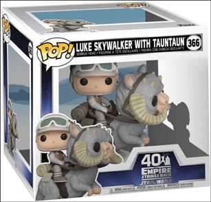 POP! Star Wars figure 366 Luke Skywalker with Tauntaun