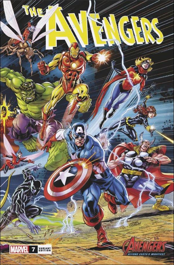 Avengers (2023) issue 7-B Leonel Castellani Wraparound Anniversary Cover