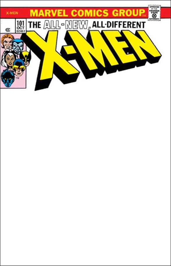 X-Men (1963) issue 101-F Unknown Comics Facsimile Edition Blank Cover