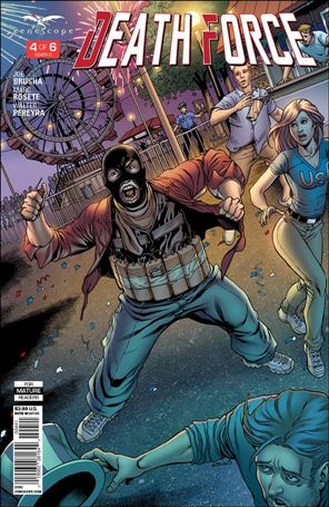 Death Force issue 4-D Robert Atkins Cover