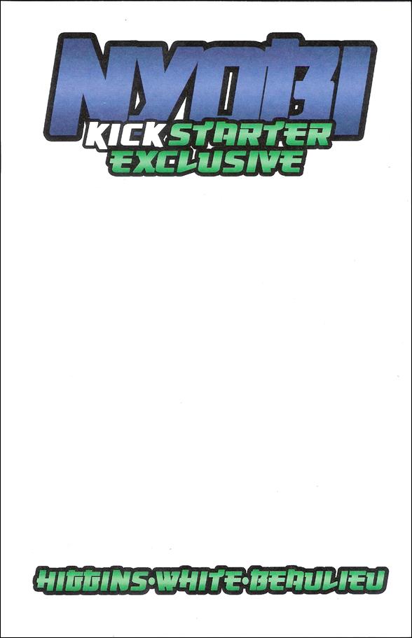 Nyobi issue 4-E Blank Kickstarter Cover