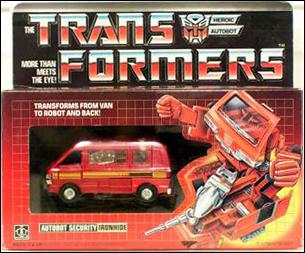 Transformers: More Than Meets the Eye (Generation 1) figure 4 Ironhide (Autobot Security)