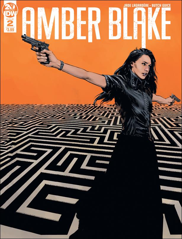 Amber Blake issue 2 Butch Guice Cover