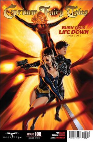 Grimm Fairy Tales (2005) issue 108-B Jarreau Wimberly Cover