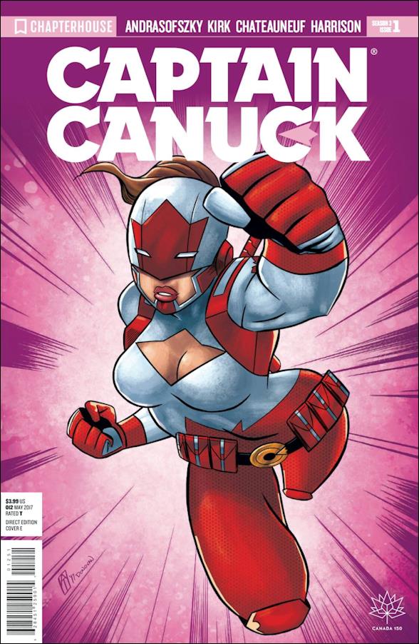 Captain Canuck Season 3 issue 1-E Andrew Thomas Cover 1/200