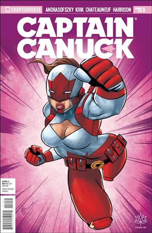 Captain Canuck Season 3 issue 1-E Andrew Thomas Cover 1/200