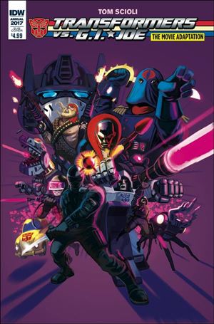 Transformers vs G.I. Joe: The Movie Adaptation issue 1-B Robb Waters Subscription Cover