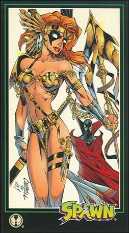Spawn: Widevision (Base Set) card 54 Spawn vs. Angela