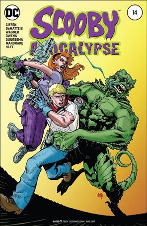 Scooby Apocalypse issue 14-B Cully Hamner Cover