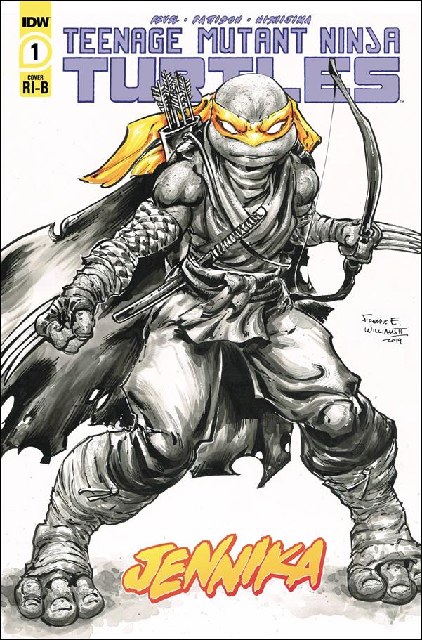 TMNT: Jennika issue 1-C Freddie Williams II 1:25 Cover