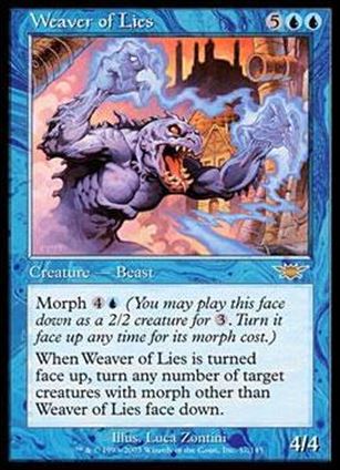 Magic the Gathering: Legions (Base Set) card 57 Weaver of Lies