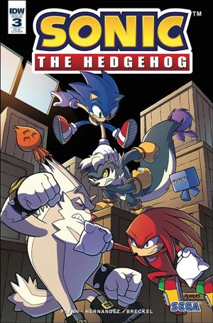 Sonic the Hedgehog (2018) issue 3-D Jamal Peppers 1:25 Cover