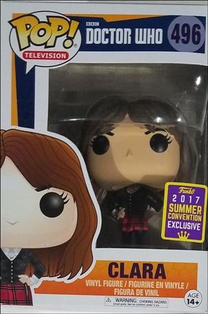 POP! Television figure 496 Clara 2017 Summer Convention Exclusive