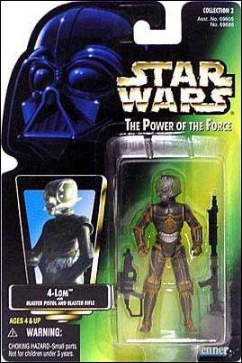 Star Wars: The Power of the Force 2 3 3/4" Basic Action Figures figure 36 4-LOM