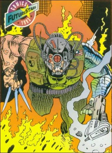 Comics FutureStars (Base Set) card 48 Pyromaniac