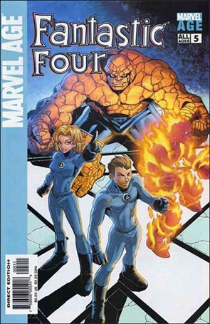 Marvel Age Fantastic Four issue 5