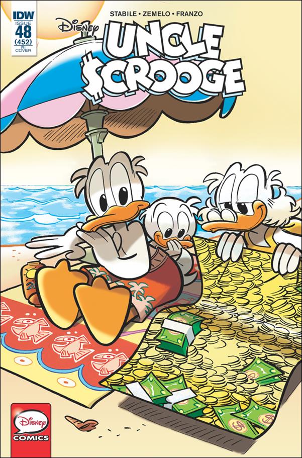 Uncle Scrooge (2015) issue 48-B Stefano Intini 1:10 Cover