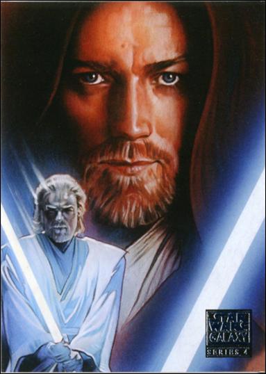 Star Wars Galaxy: Series 4 (Base Set) card 12 Young Obi-Wan
