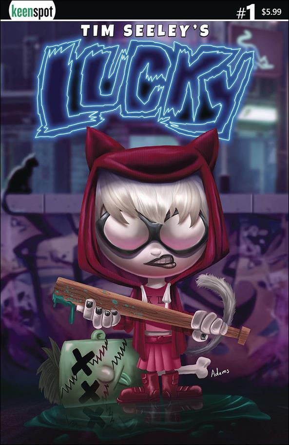 Tim Seeley's Lucky issue 1-E Michael Adams Cover