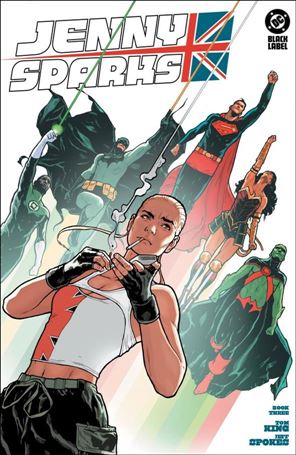 Jenny Sparks (2024) issue 3 Jeff Spokes Cover