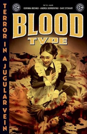 Blood Type issue 3 Miguel Mercado Cover