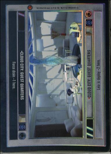 Star Wars: Reflections: A Collector's Bounty (Base Set) card 100 Cloud City: Guest Quarters