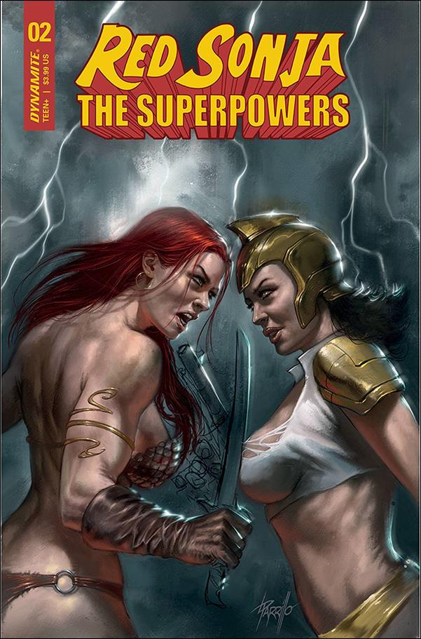 Red Sonja: The Superpowers issue 2 Lucio Parrillo Cover