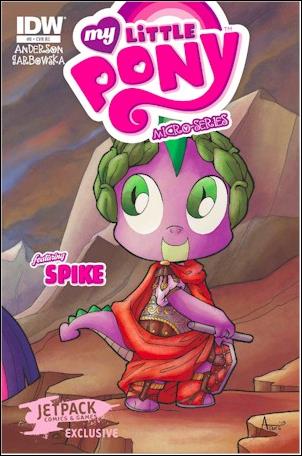 My Little Pony Micro-Series  issue 9-E Agnes Garbowska Jetpack Comics "Right" Cover 1/250