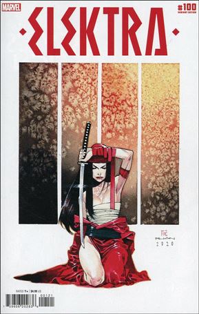 Elektra (2022) issue 100-B Dike Ruan Cover