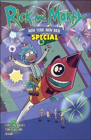 Rick and Morty: New Year, New Rick Special issue 1-C Sarah Burrini 1:10 Cover