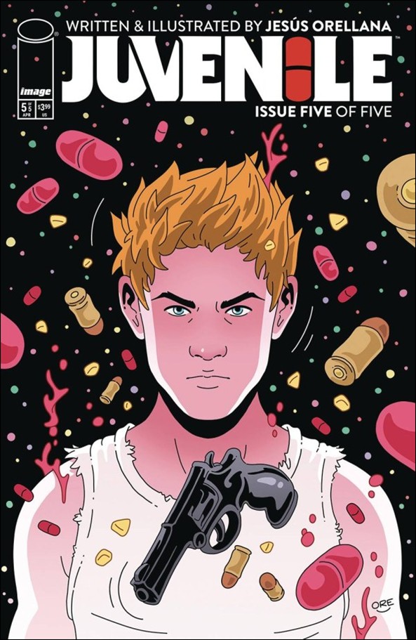 Juvenile issue 5-B Jesús Orellana Cover