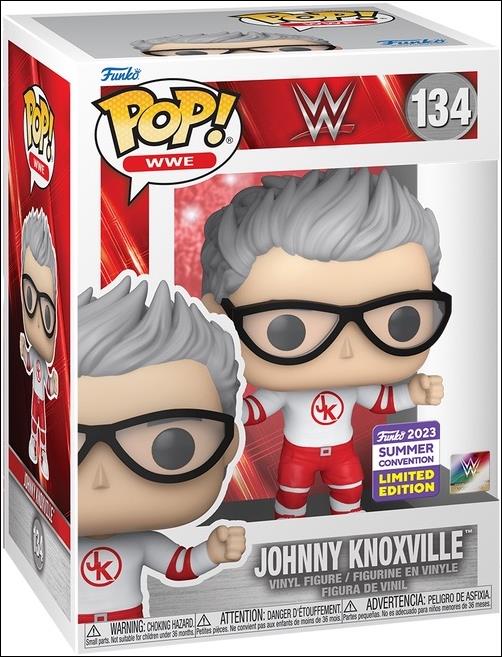 POP! WWE figure 134-B Johnny Knoxville Summer Con Exclusive