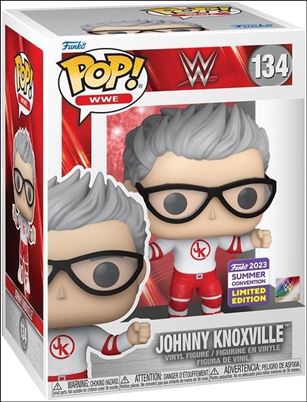 POP! WWE figure 134-B Johnny Knoxville Summer Con Exclusive
