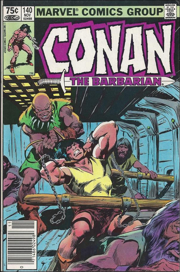 Conan the Barbarian (1970) issue 140-B Canadian Price Cover